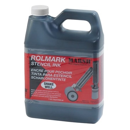 Rolmark Rolmark Quart of Black Ink BUY00016033